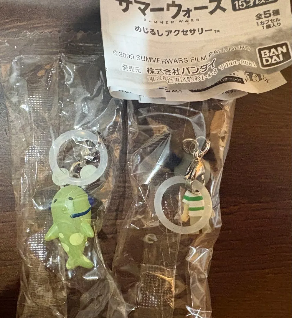 サマーウォーズ めじるしアクセサリー【リイチ、偽ケンジ】