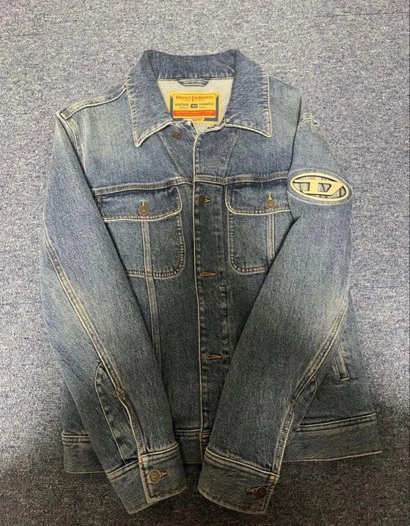DieselIndustry D-BARCY-FSC メタルロゴジャケット S