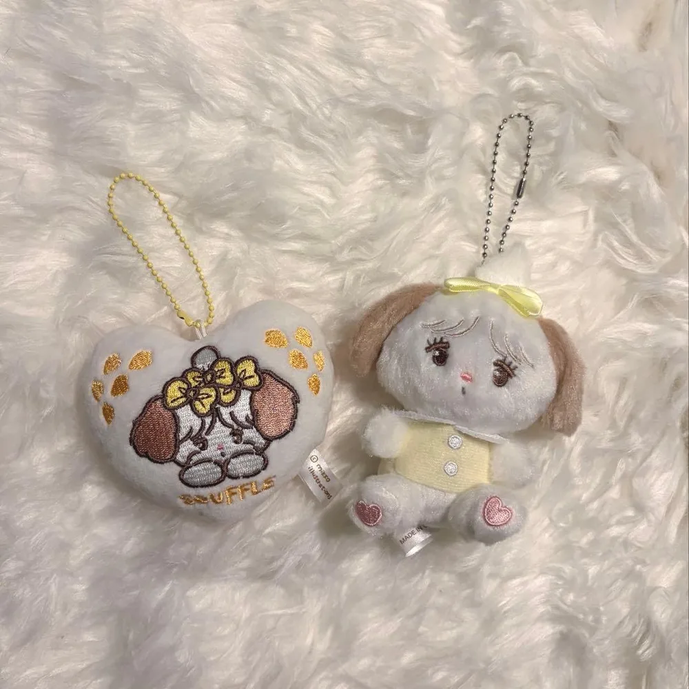 mikko リルアラモードぬいぐるみキーホルダースフレ 2点セット