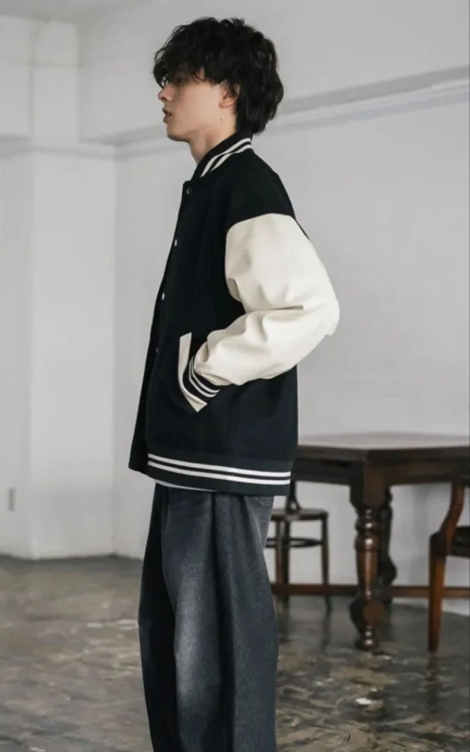 Rocky Monroe スタジャン ブラック XL