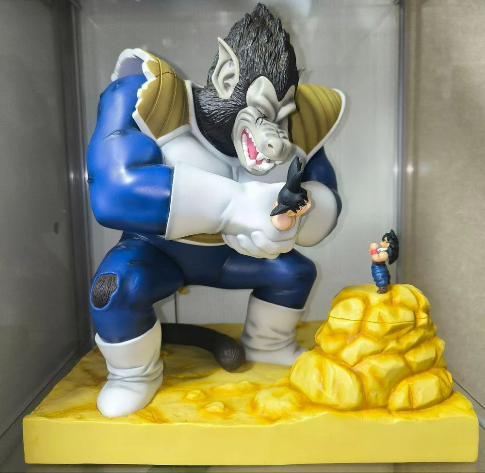 ジーマ 大猿 べジータ ジオラマモデル ヤジロベー 尻尾斬りVer.