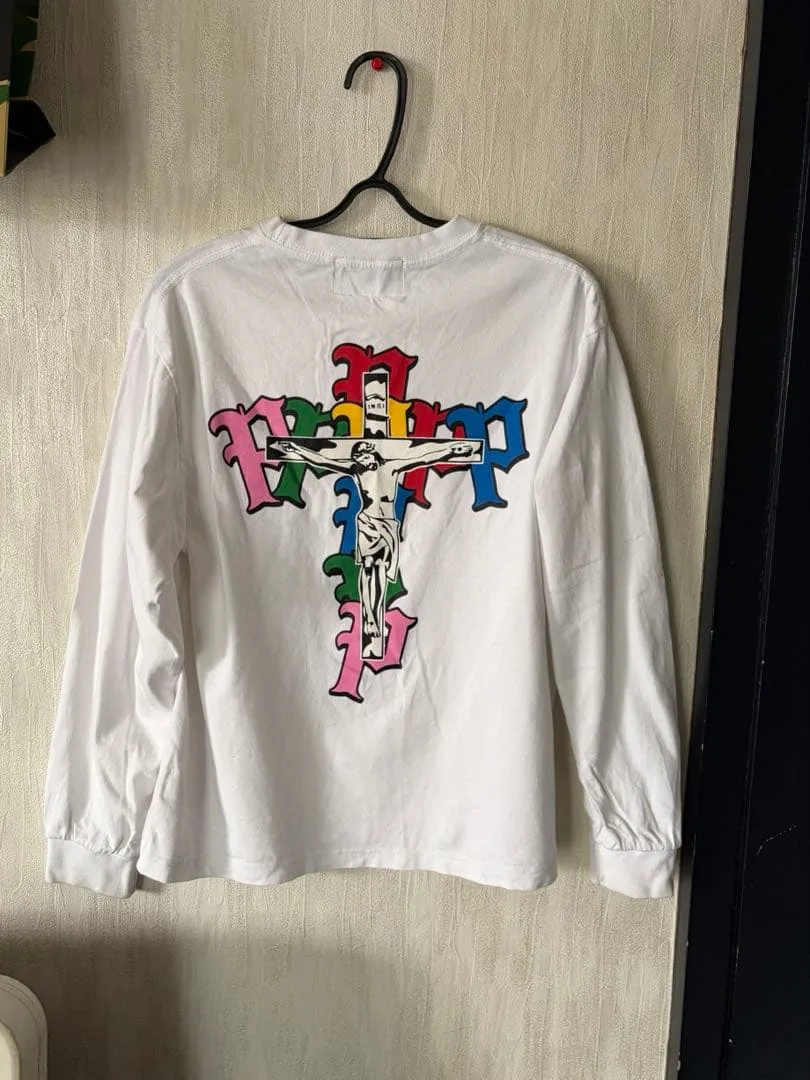 ファットランク PHATRNK 長袖Tシャツ ロンT ホワイト S