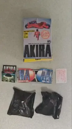 海洋堂 miniQ AKIRA アキラ 金田とバイクVer.2 フィギュア