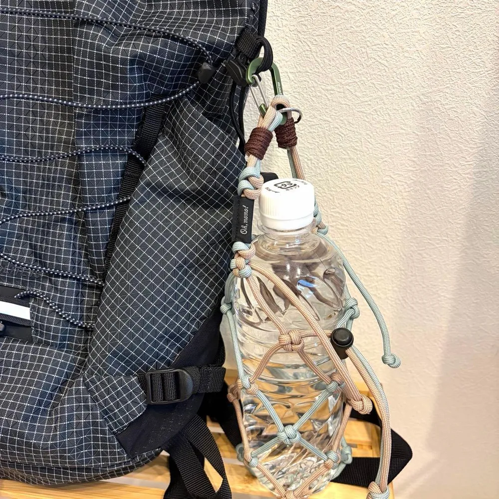 Oh, momo! パラコード ボトルホルダー ハンドメイド