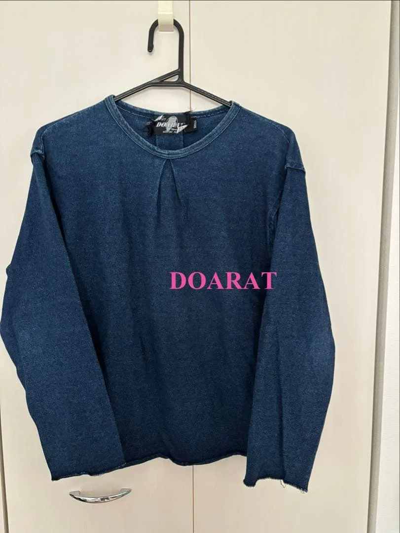 DOARAT デニムカットソー ネイビー SMALL