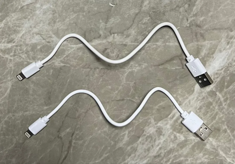 USB TypeA Lightning ライトニング コード ケーブル 2本