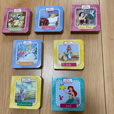 ディズニープリンセス ミニ英語絵本7冊セット