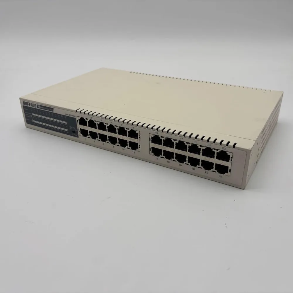 BUFFALO LSW3-GT-24NSR 24ポート スイッチングハブ