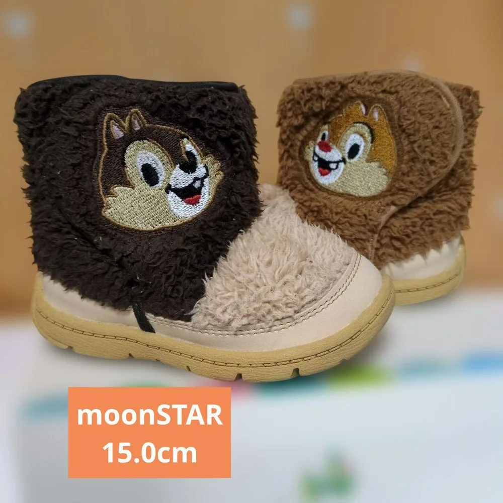 moonSTAR チップとデール キッズブーツ 15.0cm