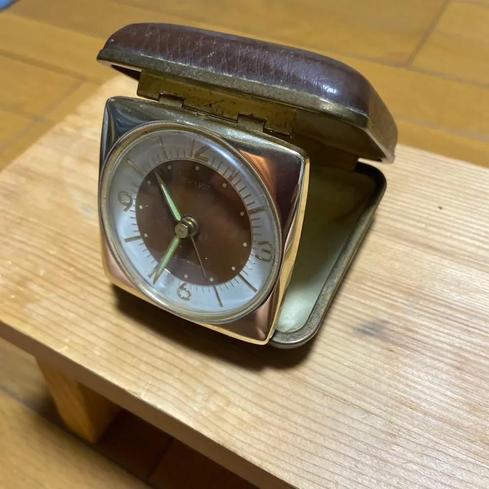 SEIKO トラベルクロック 置き時計 ジャンク品