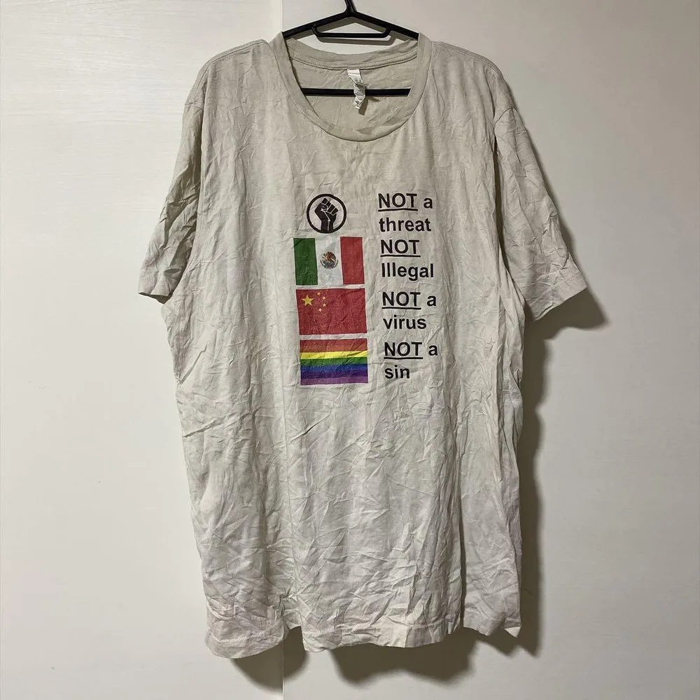 ベラキャンバス 半袖 Tシャツ クルーネック プリント 2XL 生成 綿