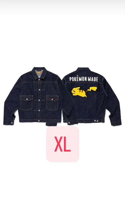 HUMAN MADE x Pokemon Made Denim Jacket