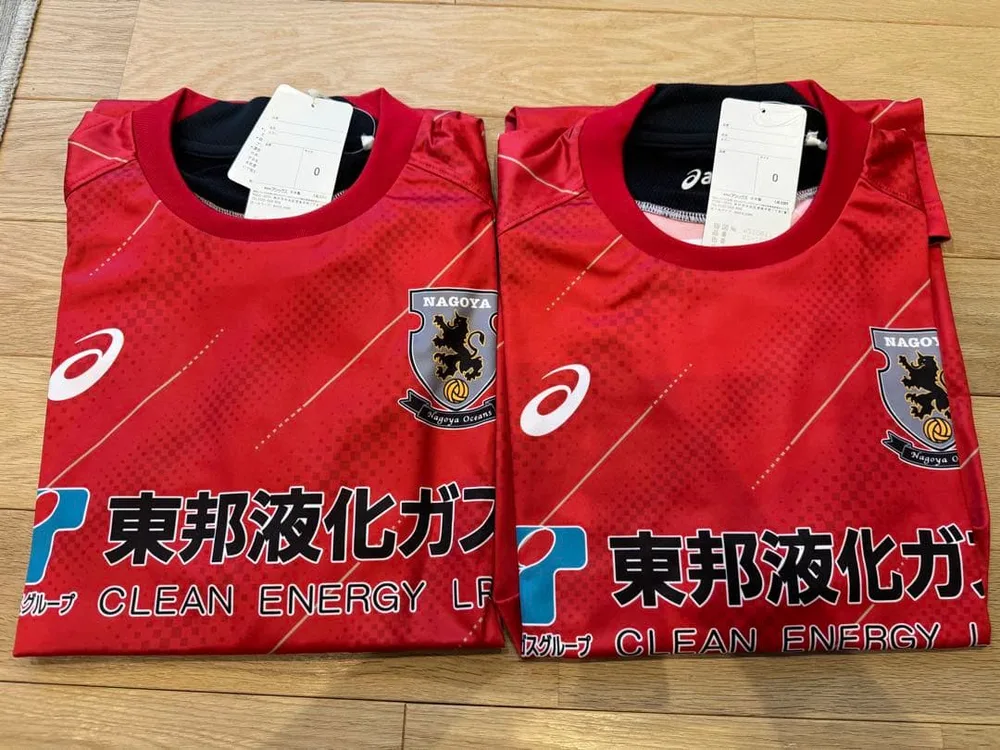 【元日本代表森岡薫選手と渡邉知晃選手】名古屋オーシャンズ 直筆サイン入りユニ