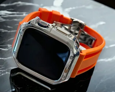 sd◎アップルウォッチバンド ラバーベルトケース Apple Watchカバー