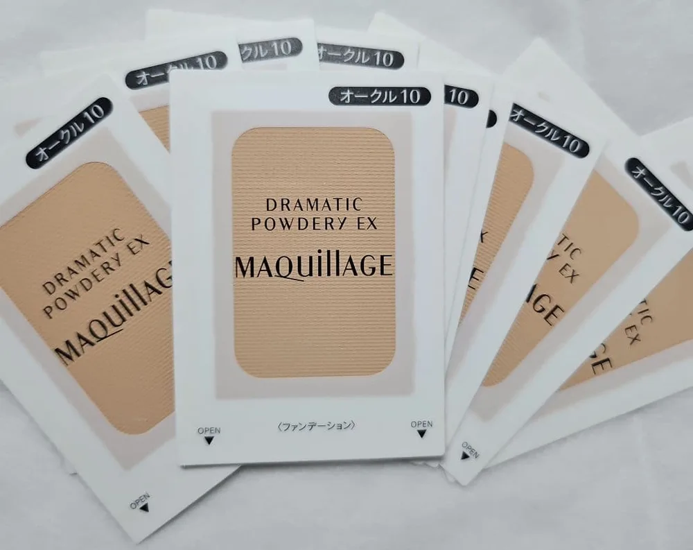 MAQuillAGEドラマティックパウダリー EX オークル10 サンプル10個