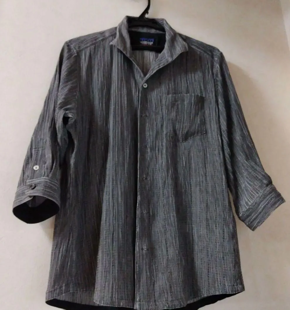NICOLE CLUB FOR MEN 長袖シャツ グレー 48