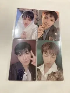 ATEEZ 展示会 BLUE DRIFT ラントレ ホンジュン 4枚