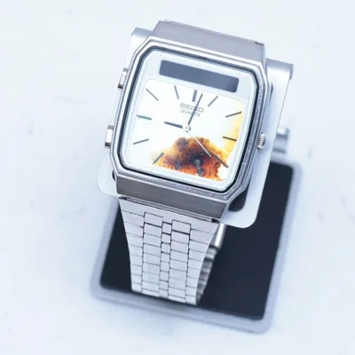 SEIKO QUARTZ アナログ デジタル コンビ 腕時計