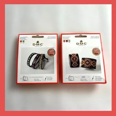 DMC 刺繍用ブレスレット作成キット 2種セット