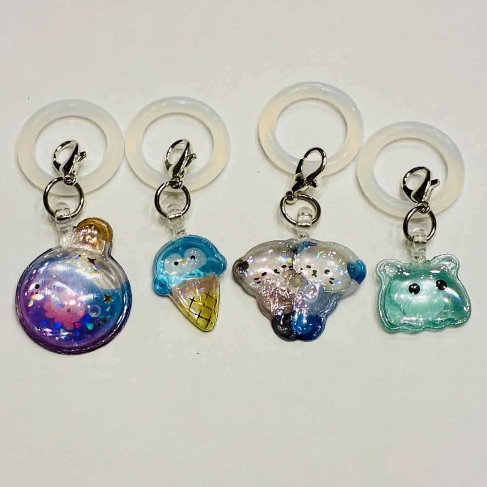 めじるしアクセサリー 4個セット うみのいきもの