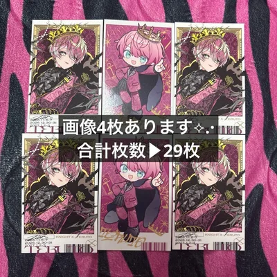 騎士X KnightX てるとくん フォトカード ステッカー まとめ売り
