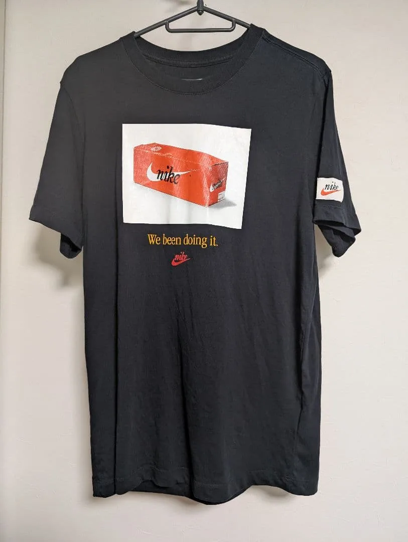NIKE Tシャツ ブラック We been doing it.