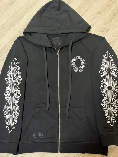 CHROME HEARTS ジップアップ パーカーMサイズ