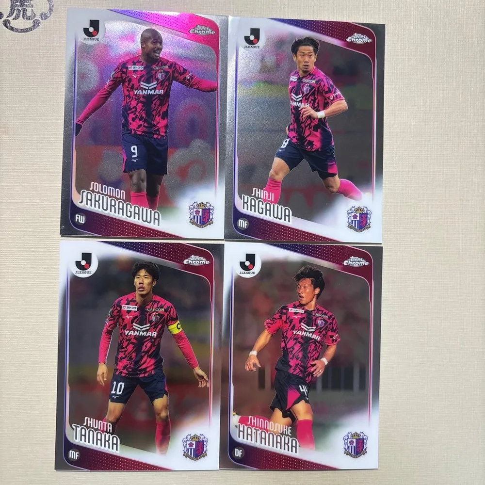 Topps Chrome Jリーグ セレッソ大阪 カード4枚セット