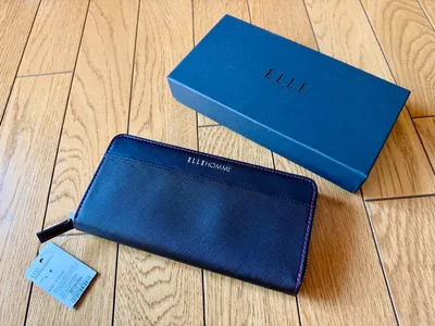 新品未使用 メンズ 長財布 牛革