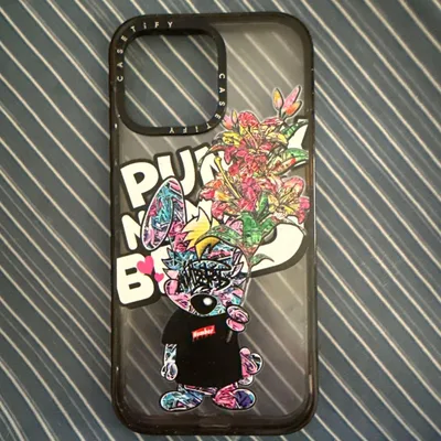 CASETiFY iPhoneケース ウサギ 花柄
