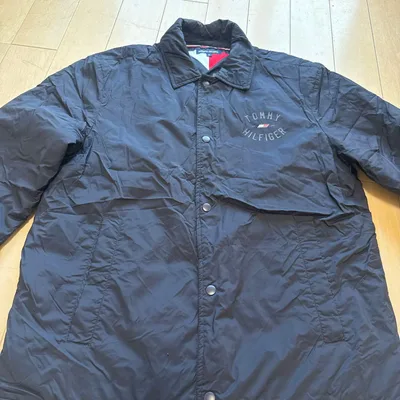 TOMMY HILFIGER ナイロンジャケット ネイビー S