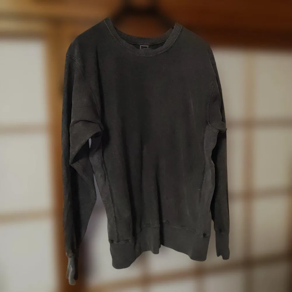 BARNS OUTFITTERS クルーネック スウェット ブラック M
