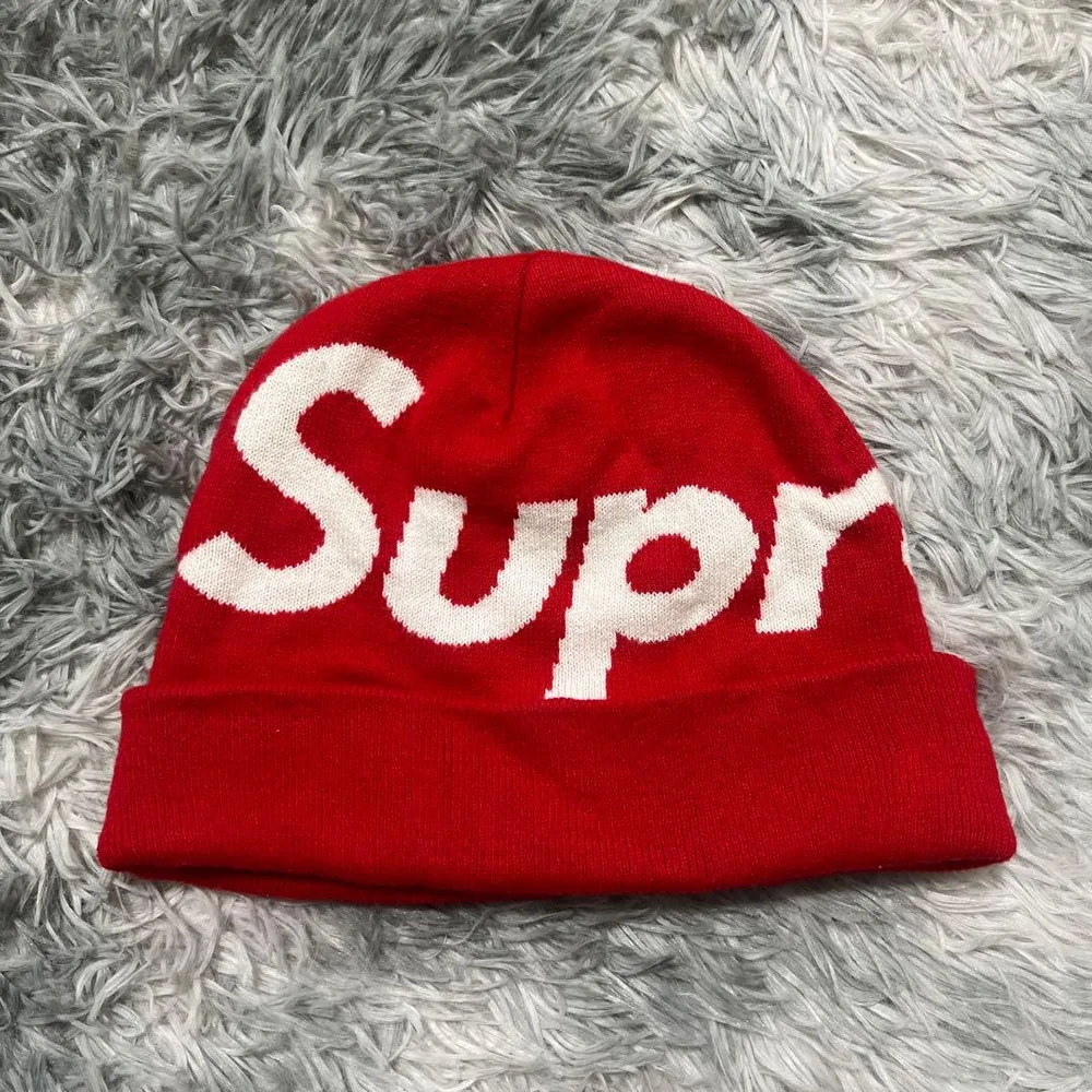 Supreme ニット帽 ビーニー レッド