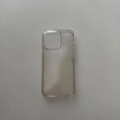 iPhoneケース iPhone15Pro クリアケース ラメ
