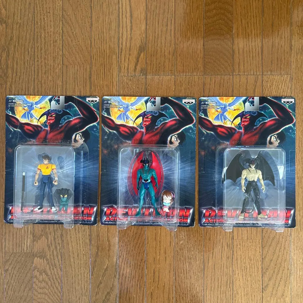 デビルマン アクションフィギュア 3体セット