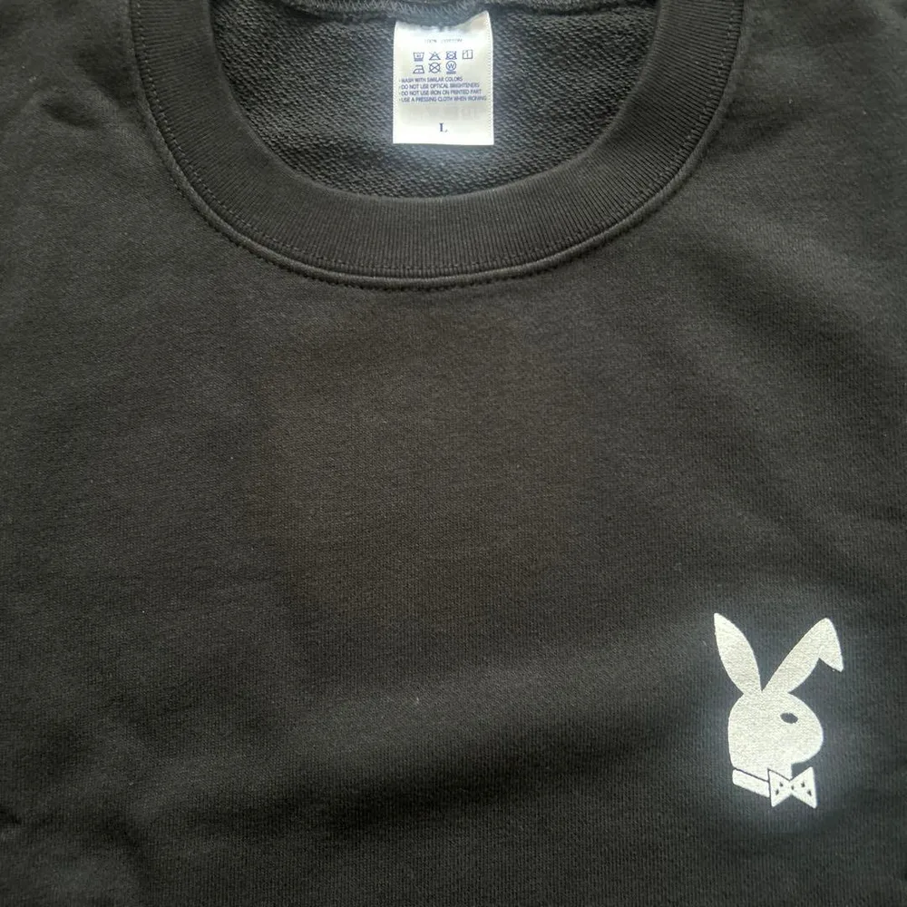 playboy スウェット 裏バニー スウェット ブラック L