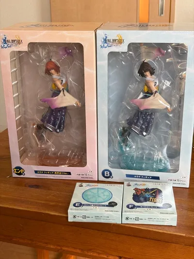 FFX 25周年記念くじ ユウナ B賞 エンド賞フィギュアセットおまけつき