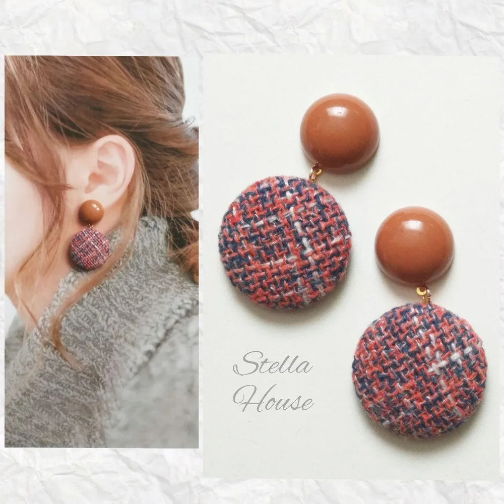 【D-520】ハンドメイド ピアス イヤリング