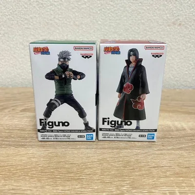 NARUTO-ナルト-疾風伝 Figuno はたけカカシ うちはイタチ2種セット