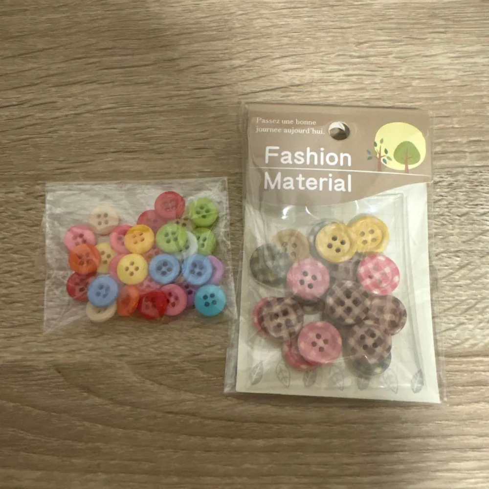カラフルボタンセット 手芸材料 まとめ売り