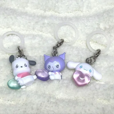 サンリオ めじるしアクセサリー エモきゅん パステルカラー 3点セット
