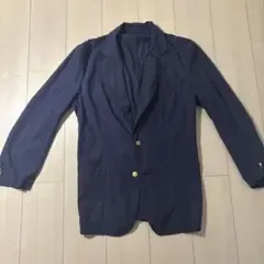 VAN SPORTS CLUB 80s 90s テーラードジャケット ネイビー