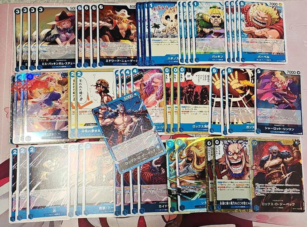 ワンピースカードゲーム ロックス海賊団 デッキパーツセット