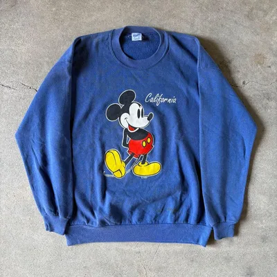90s Velva Sheen usa製 ミッキーマウス スウェット