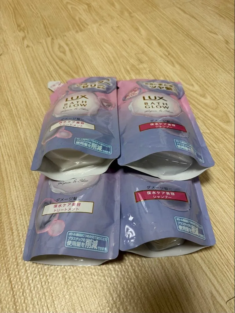 LUX BATH GLOW シャンプー トリートメント つめかえ用セット