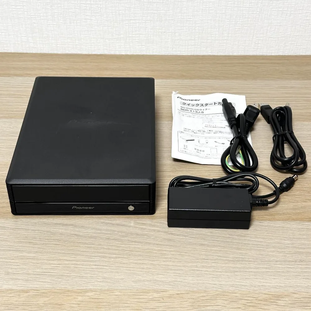 PIONEER BDR-X13J-S 外付けブルーレイドライブ BD パイオニア