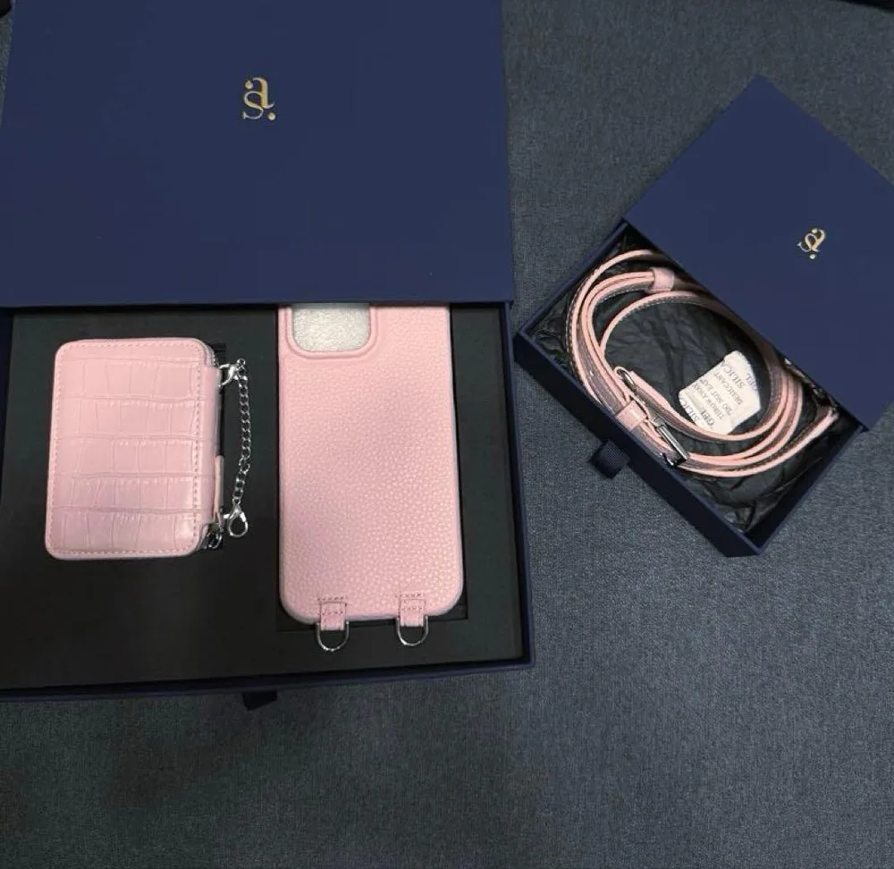 鈴木亜美さん しぃちゃんさん iPhone16ProMAXケース ベビーピンク