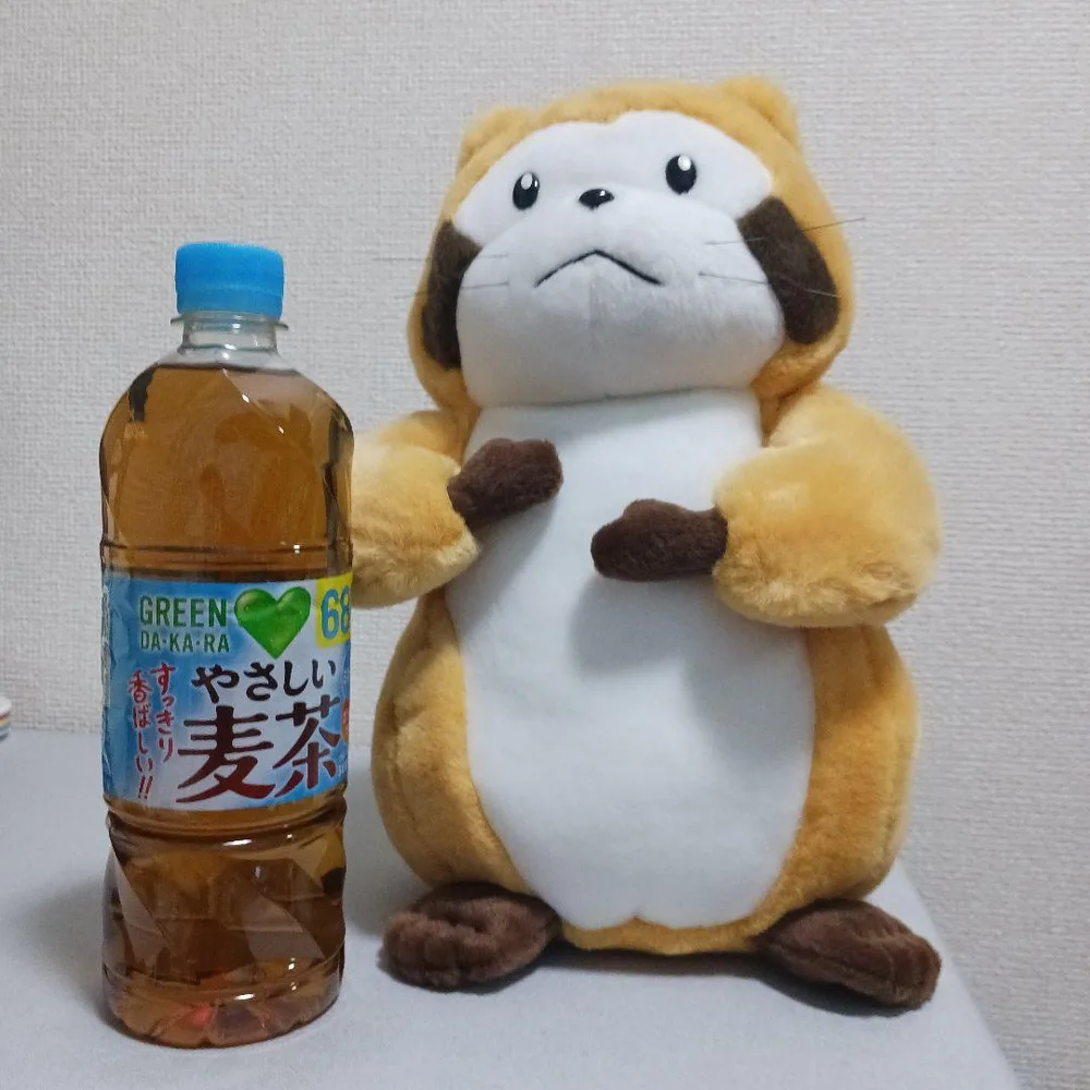 あらいぐまラスカル ぬいぐるみ タグ付き