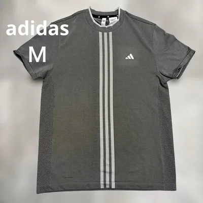 adidas Tシャツ Mサイズ グレー ゴルフウェア