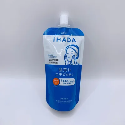 IHADA 薬用ミルク洗顔 つめかえ用 120mL